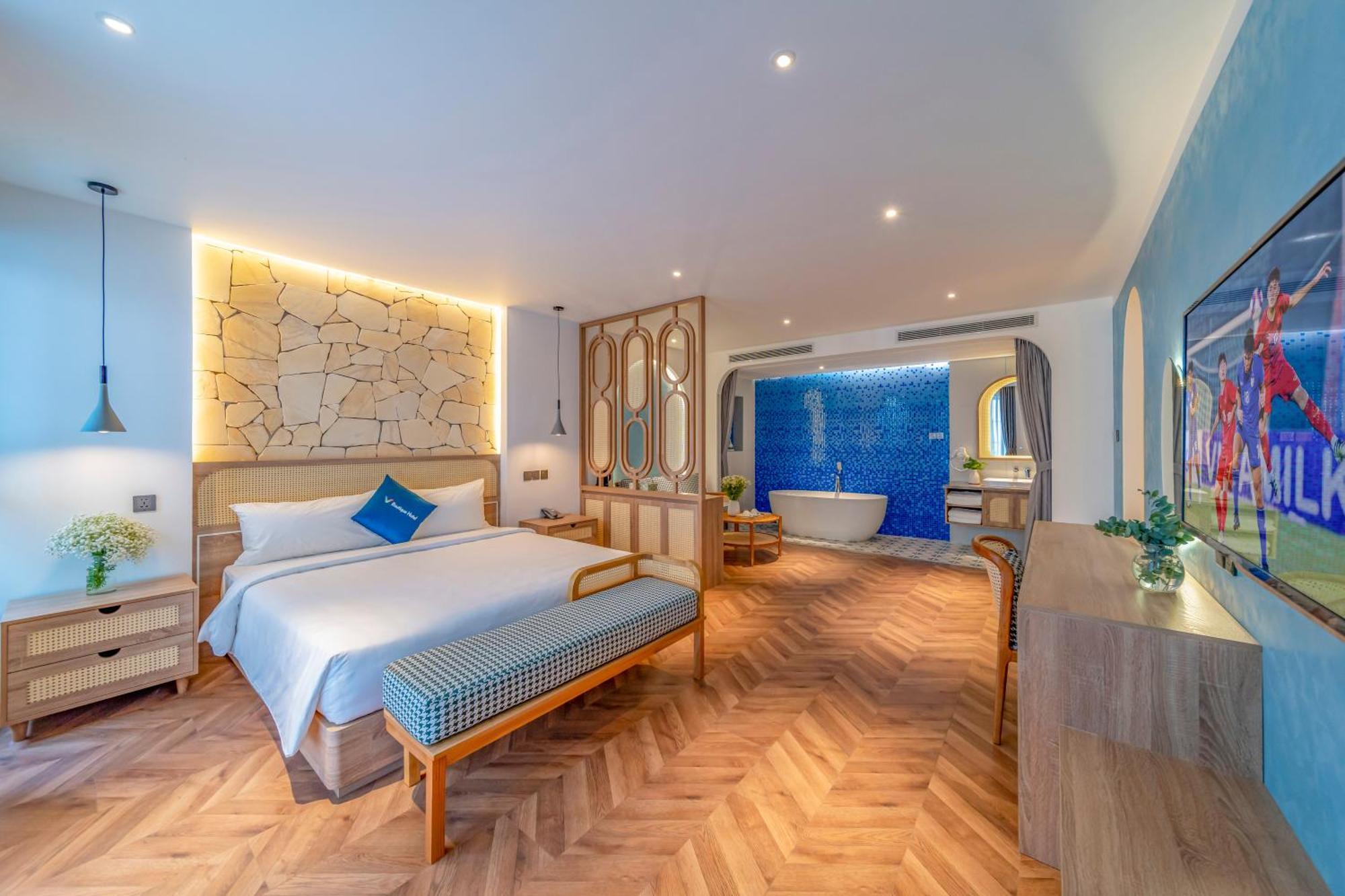 V Boutique Hotel - Complimentary Refreshments Vung Tau Exterior photo